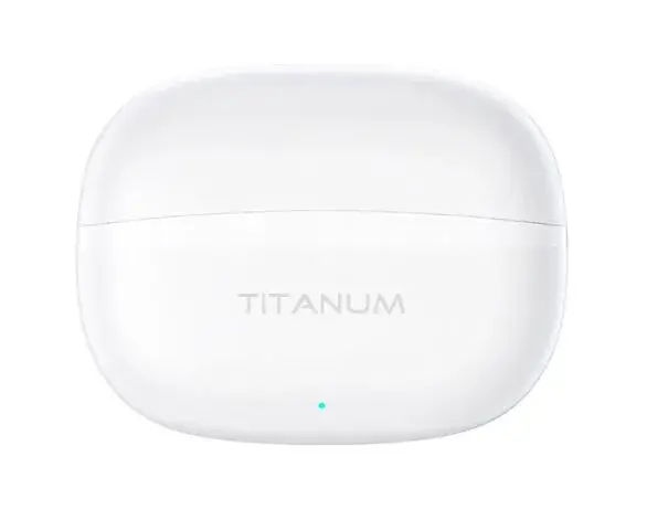 Bluetooth навушники TITANUM TW373 TWS, AirDots White), зображення 7