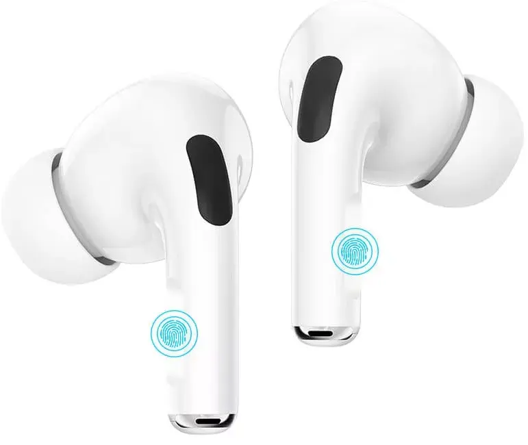 bluetooth Навушники BOROFONE BW04 TWS, Active noise white), зображення 8 bluetooth Навушники BOROFONE BW04 TWS, Active noise white), зображення 8