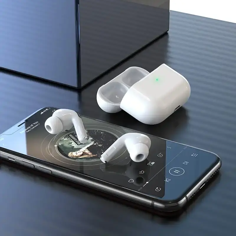 bluetooth Навушники TWS HOCO EW05 TWS сенсорні білі), зображення 4 bluetooth Навушники TWS HOCO EW05 TWS сенсорні білі), зображення 4