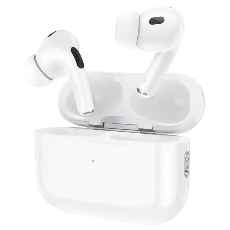 bluetooth навушники TWS  HOCO EW51 True ws ANC noise reduction BT headset White), зображення 11
