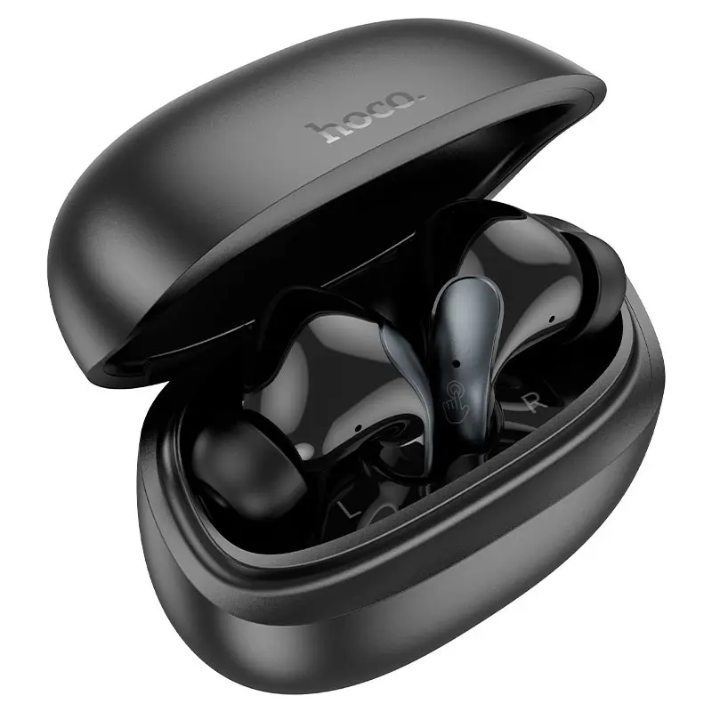 bluetooth навушники TWS HOCO EQ5 ANC+ENC чорні), зображення 7 bluetooth навушники TWS HOCO EQ5 ANC+ENC чорні), зображення 7