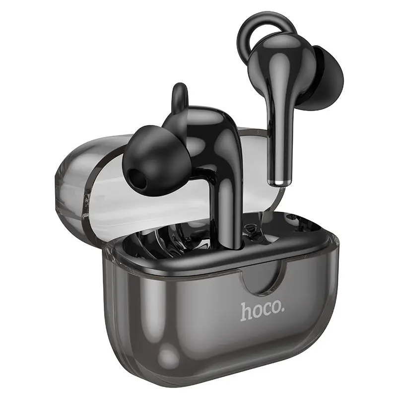 bluetooth навушники TWS HOCO EW22 Cantante ENC шумозаглушення чорні від батарейки.com.ua