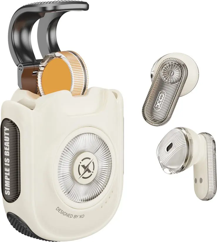 Bluetooth навушники TWS XO G39 Metal Remote Control TWS Headset Білі (Керування відео і камерою — за допомогою кнопки на кейсі ви можете гортати відео або знімати фото дистанційно, без дотику до екрана. Високоякісне шумоподавлення — ізоляція від шуму для максимального занурення в улюблену музику чи відео. Автономна робота: до 5 годин відтворення + 26 годин із кейсом — для активного ритму життя. Стабільне Bluetooth-з’єднання 5.4 — швидке автоматичне підключення, стабільний сигнал до 10 метрів. Ергономічна форма — зручна посадка у вусі, не випадають навіть під час руху. Захист від поту та вологи (IPX5) — надійні навушники для спорту, тренувань або прогулянок. Сучасний дизайн кейсу — стильний аксесуар, який доповнить ваш образ. Технічні характеристики: Версія Bluetooth: 5.4 Час відтворення/дзвінків: до 5 годин Час заряджання: ~1,5 години Загальний час роботи з кейсом: до 26 годин Ємність акумулятора кейса: 400 мАг Підтримка профілів: HSP, HFP, A2DP, AVRCP Частотний діапазон: 20–20000 Гц Дальність з’єднання: до 10 м Рівень захисту: IPX5) від батарейки.com.ua