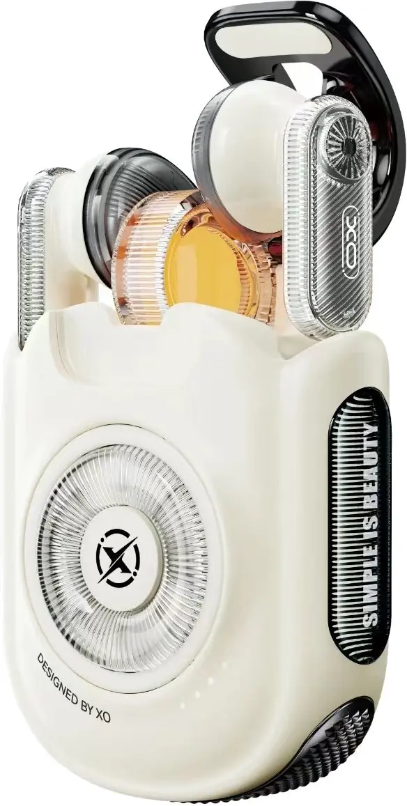 Bluetooth навушники TWS XO G39 Metal Remote Control TWS Headset Білі), зображення 11