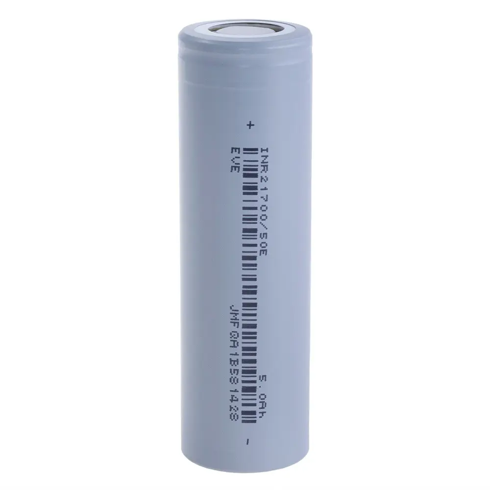 Акумулятор літієвий EVE INR21700/50E 5000mAh 3.65V 15A від батарейки.com.ua