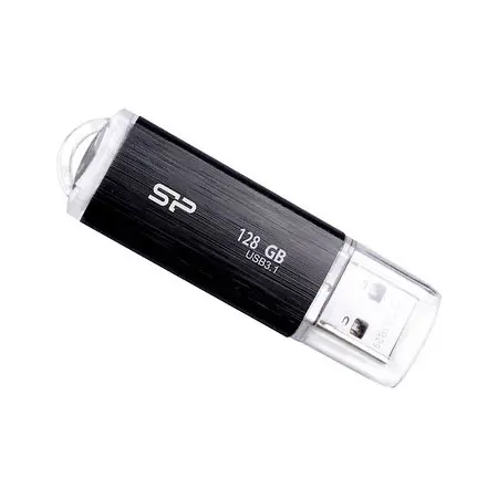 флешка SILICON POWER BLAZE B02 128GB USB 3.0 чорний), зображення 2 флешка SILICON POWER BLAZE B02 128GB USB 3.0 чорний), зображення 2