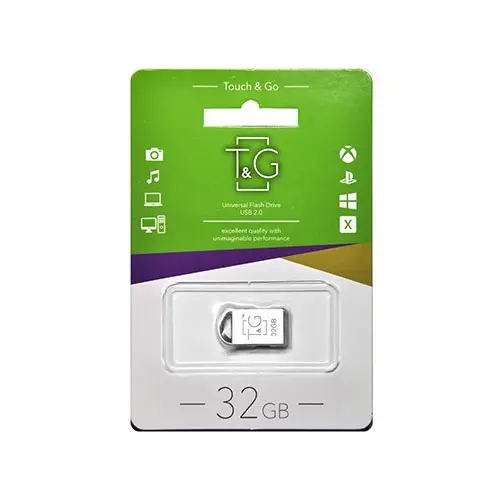 флешка T&G 107 32GB металева від батарейки.com.ua