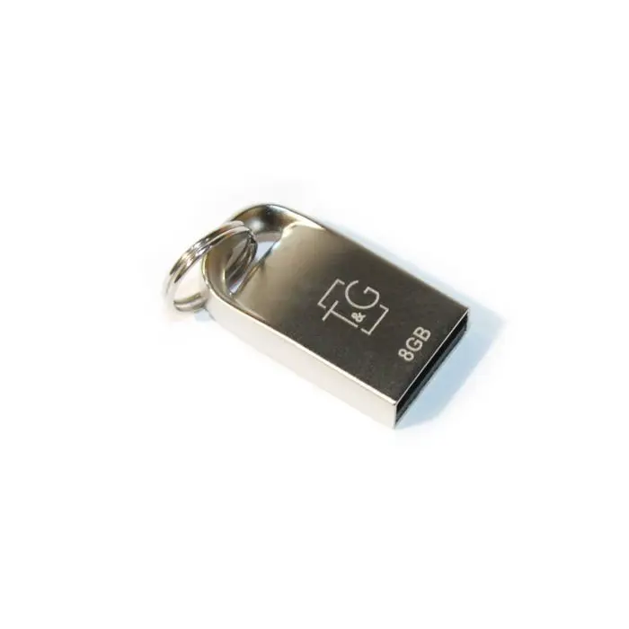 флешка T&G 107 8GB металева від батарейки.com.ua