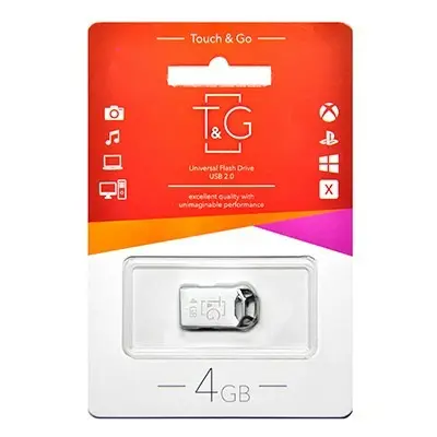 флешка T&G 110 4GB металева), зображення 2 флешка T&G 110 4GB металева), зображення 2