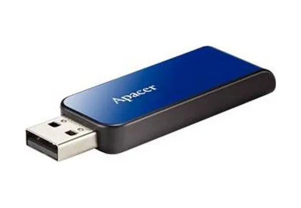 флешка APACER AH334 64GB blue), зображення 4 флешка APACER AH334 64GB blue), зображення 4