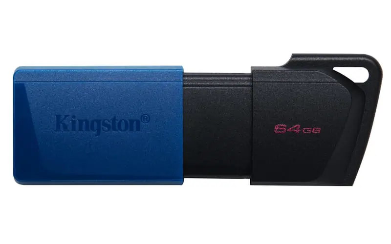 флешка KINGSTON DataTraveler Exodia M 64 GB USB 3.2 Black+Blue), зображення 4 флешка KINGSTON DataTraveler Exodia M 64 GB USB 3.2 Black+Blue), зображення 4