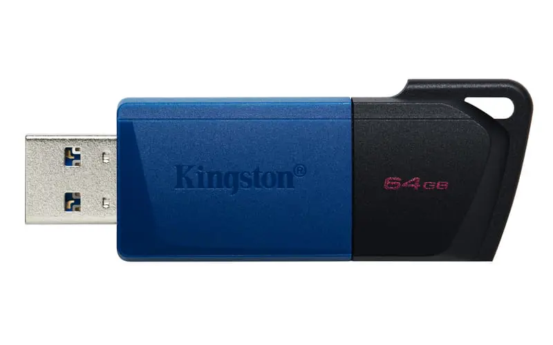 флешка KINGSTON DataTraveler Exodia M 64 GB USB 3.2 Black+Blue), зображення 6 флешка KINGSTON DataTraveler Exodia M 64 GB USB 3.2 Black+Blue), зображення 6