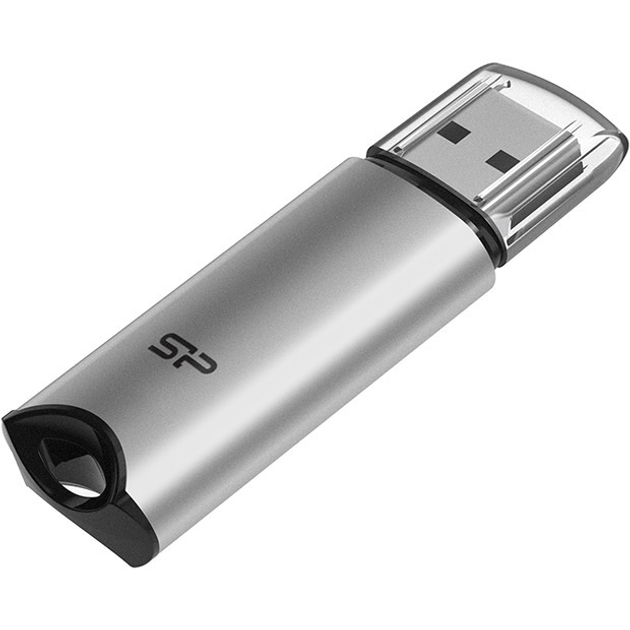 флешка SILICON POWER MARVEL M02 64GB USB 3.0 Silver), зображення 4 флешка SILICON POWER MARVEL M02 64GB USB 3.0 Silver), зображення 4