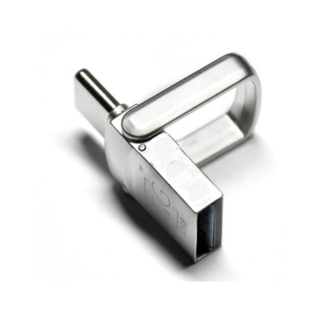 флешка T&G 104 16GB 3.0 USB-Type C металева ), зображення 3