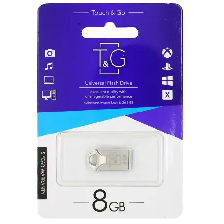 флешка T&G 106 8GB металева), зображення 3