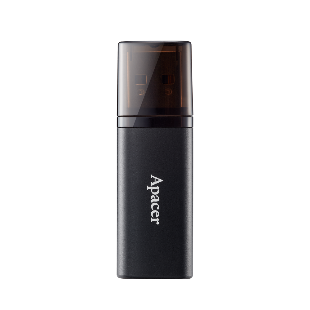 Флешка APACER АН25B 64GB USB3.1 Black від батарейки.com.ua