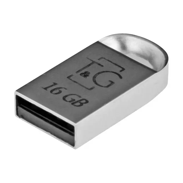 Флешка Hi-Rali 16GB Mini Fit металева від батарейки.com.ua