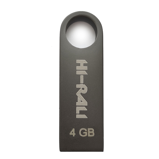 флешка Hi-Rali 4GB Shuttle чорний), зображення 2 флешка Hi-Rali 4GB Shuttle чорний), зображення 2