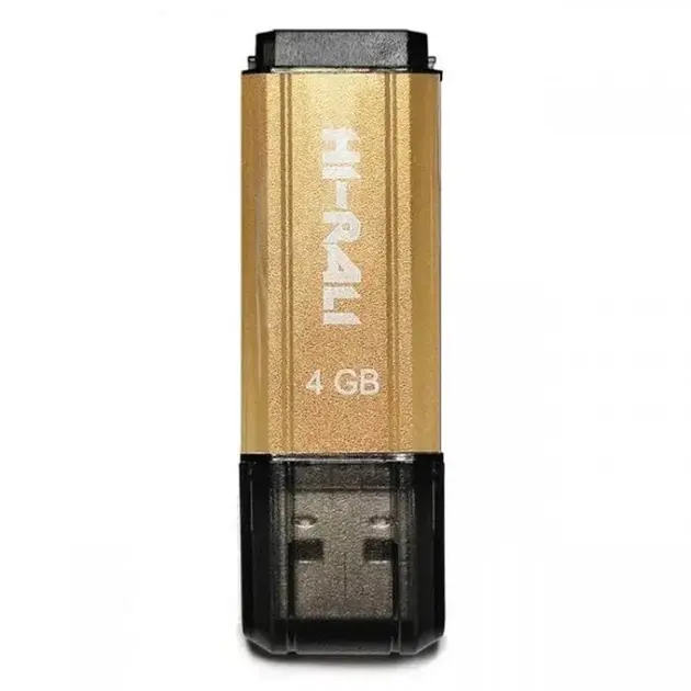 флешка Hi-Rali 4GB Stark gold), зображення 4