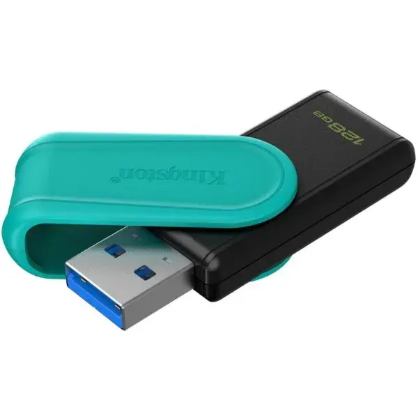 флешка KINGSTON 128GB TypeC DT Duo USB 3.2 Onyx Green), зображення 3