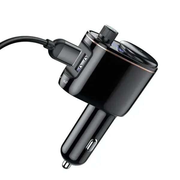 FM-Модулятор BASEUS S-06 Car Bluetooth4.2 2USB MP3 Player CCHC000001), зображення 11