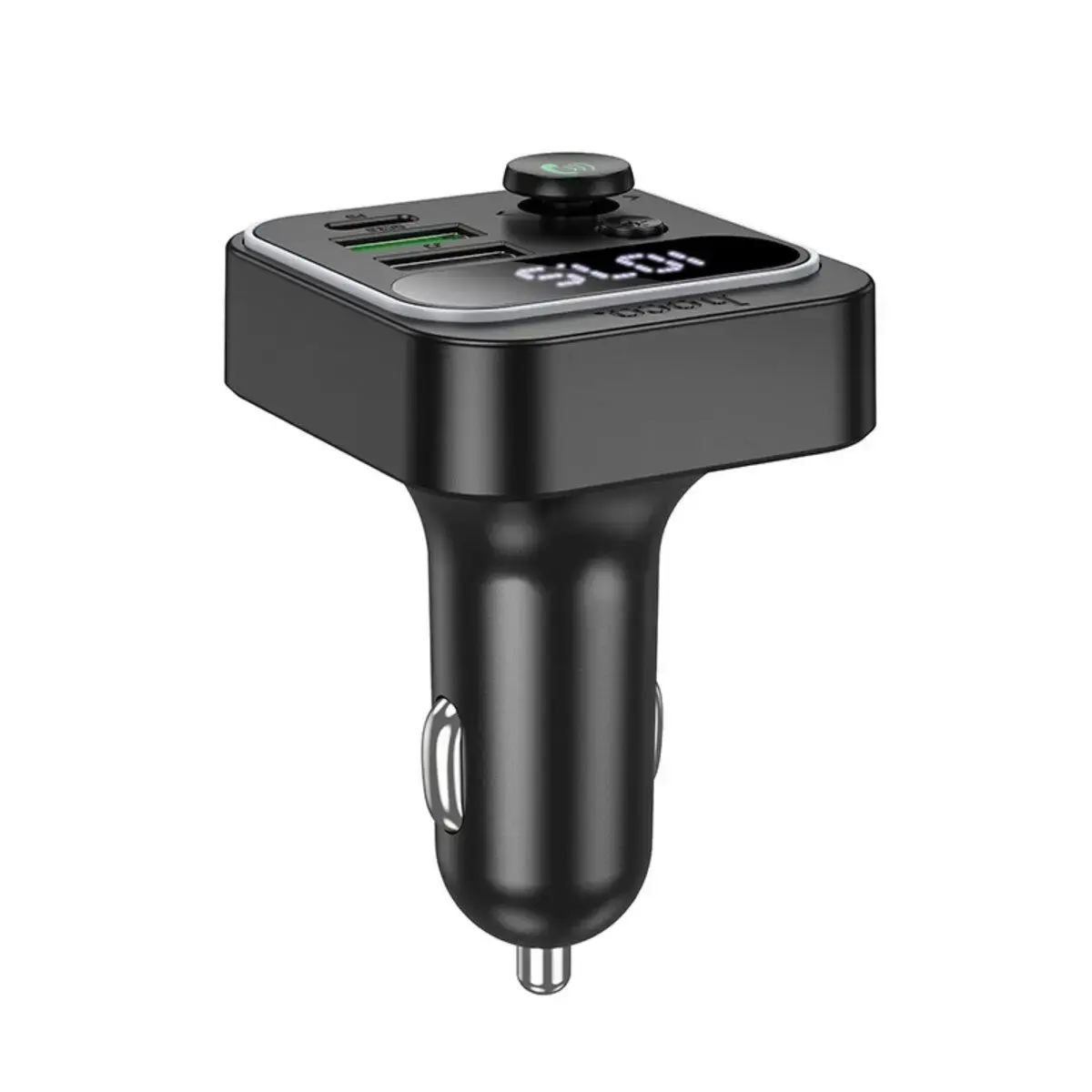 FM-модулятор HOCO E85 BT5.4 PD20W QC3.0 2USB Type-C), зображення 5