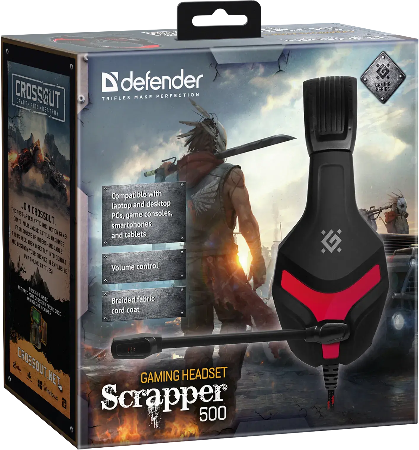 Гарнітура ігрова DEFENDER Scrapper 500), зображення 2