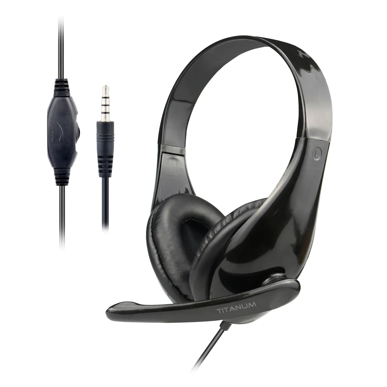 Гарнітура TITANUM H911A чорні  від батарейки.com.ua