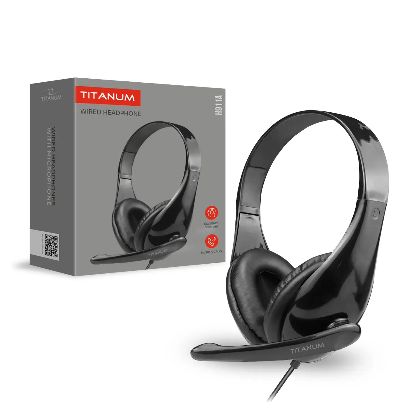 Гарнітура TITANUM H911A чорні), зображення 6