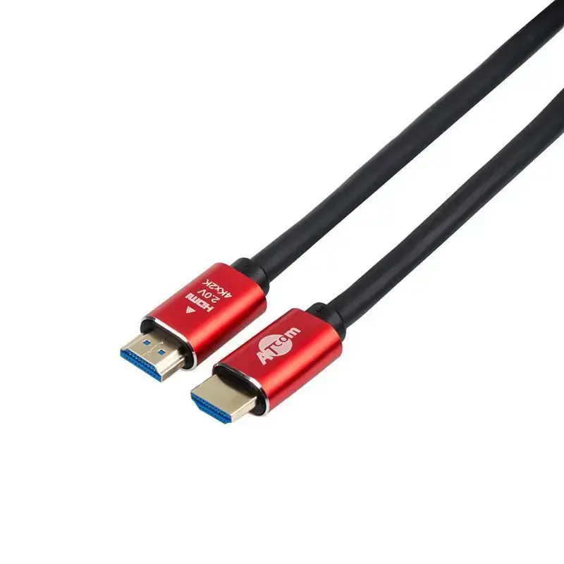 Кабель ATCOM HDMI-HDMI Standard 1.4 CCS PE 20.0m black 17396 від батарейки.com.ua