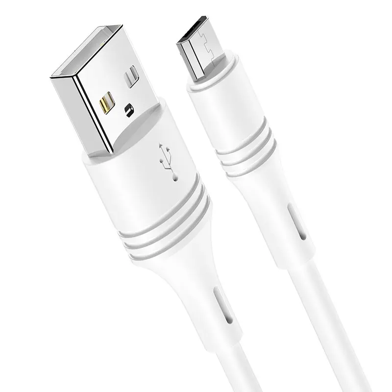 Кабель BOROFONE BX43 USB на Micro CoolJoy 2.4A 1m), зображення 6 Кабель BOROFONE BX43 USB на Micro CoolJoy 2.4A 1m), зображення 6
