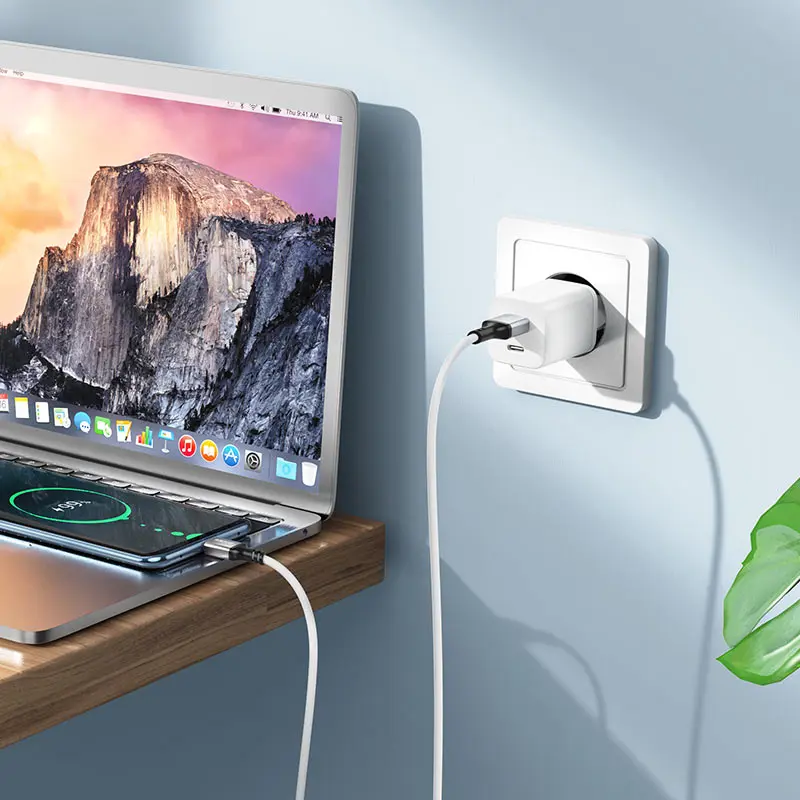 Кабель BOROFONE BX83 USB to Type-C silicone 3A 1m білий), зображення 6