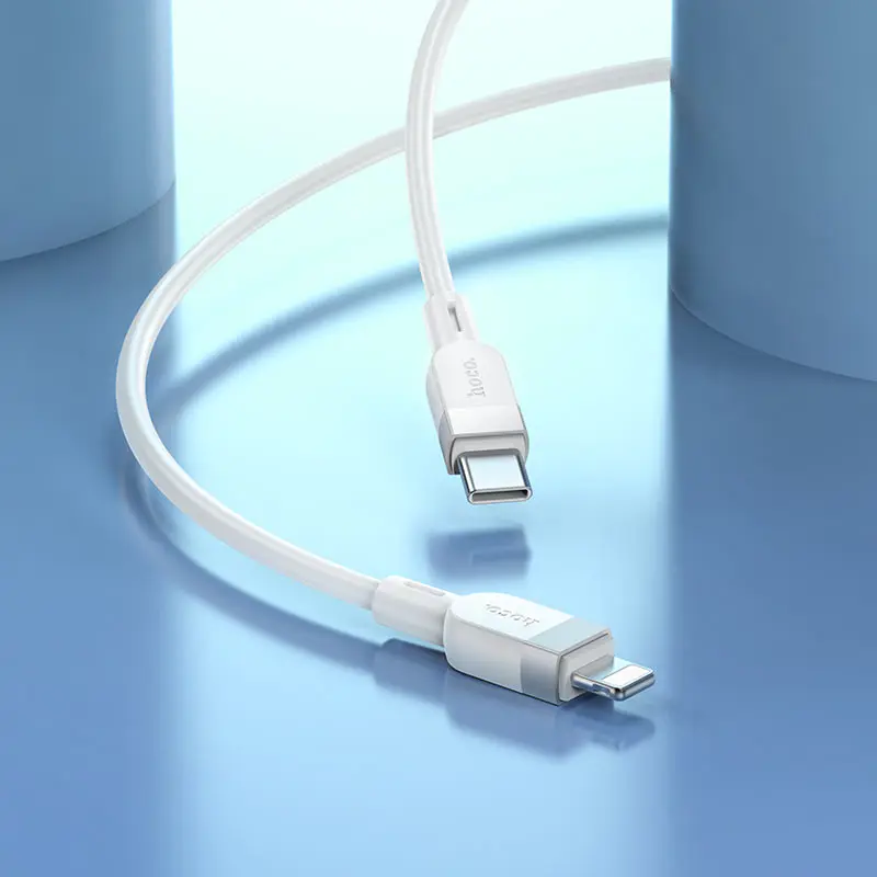 Кабель HOCO Type-C to Lightning X109 PD27W 1m білий), зображення 4