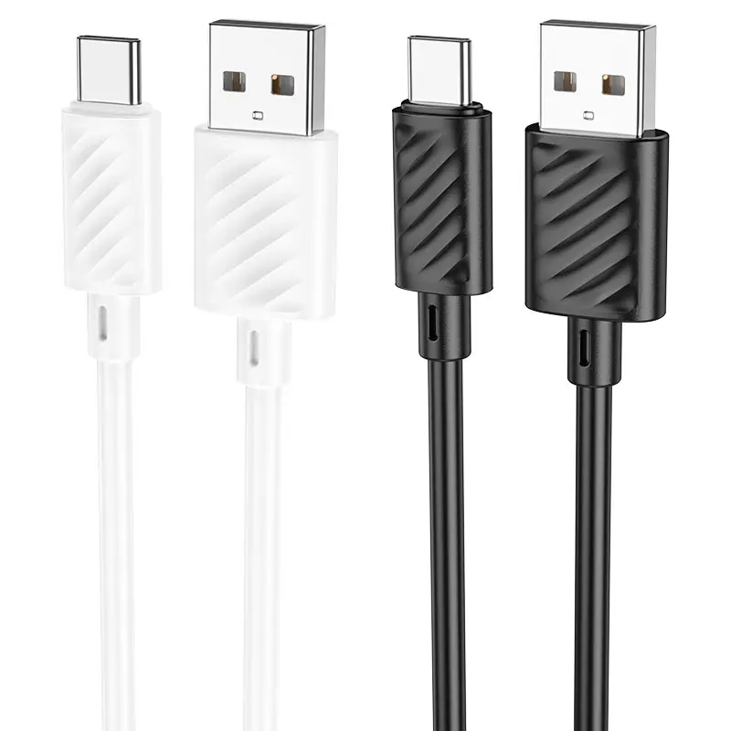 Кабель HOCO USB to Type-C X88 data 3A 1m білий), зображення 5