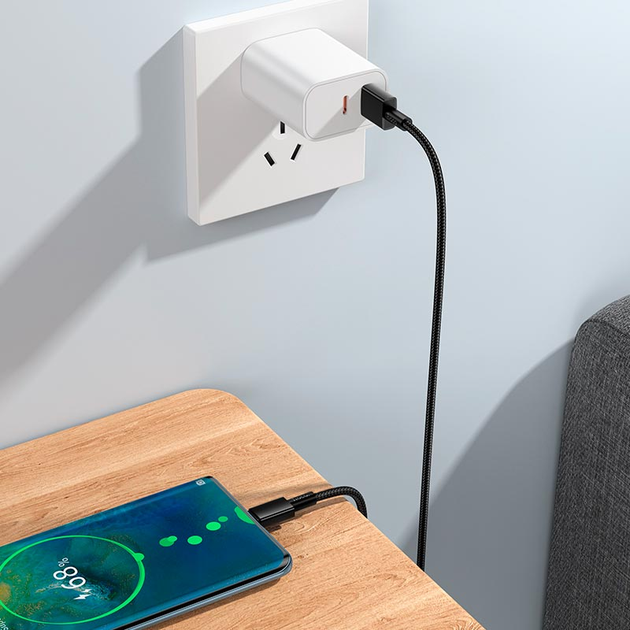 Кабель HOCO X119 USB to Type-C 3A 1m чорний), зображення 2