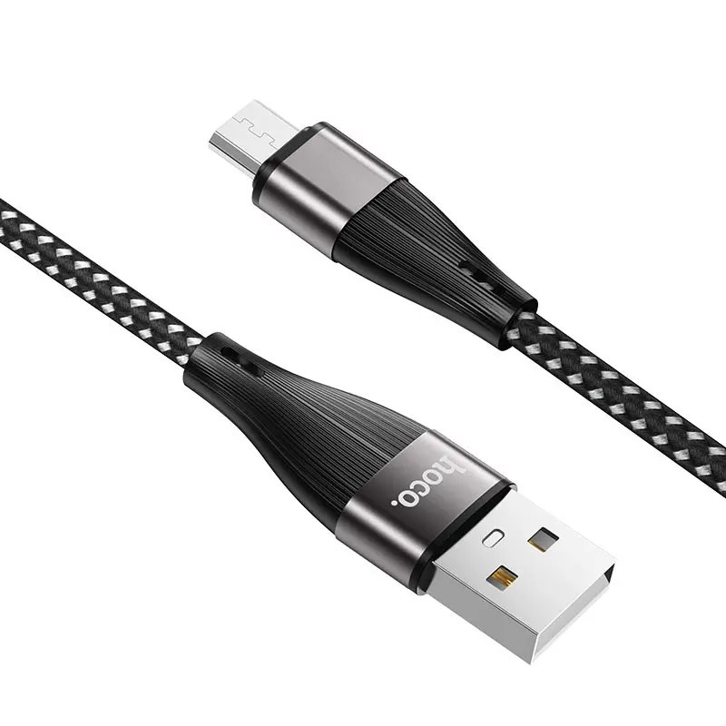 Кабель HOCO X57 USB to Micro 1м black), зображення 7