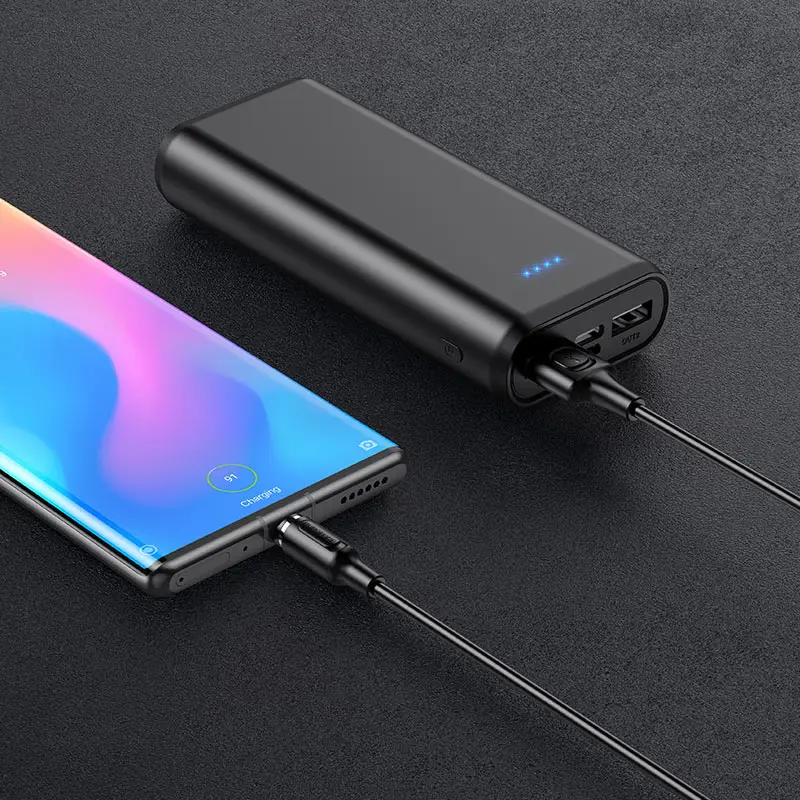 Кабель магнітний BOROFONE BX41 Amiable USB to Type-C 2.4A 1.2m black), зображення 5