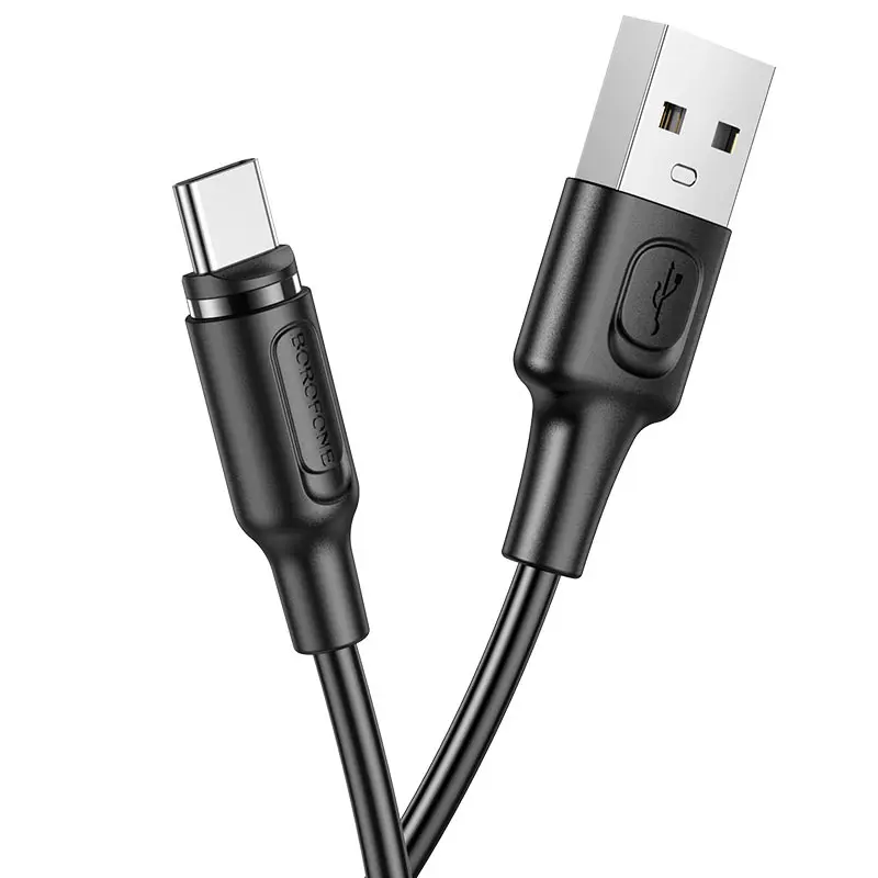 Кабель магнітний BOROFONE BX41 Amiable USB to Type-C 2.4A 1.2m black), зображення 8