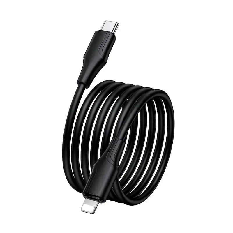 Кабель Power Delivery HOCO X124 Type-C to Lightning PD28W 1m чорний), зображення 4