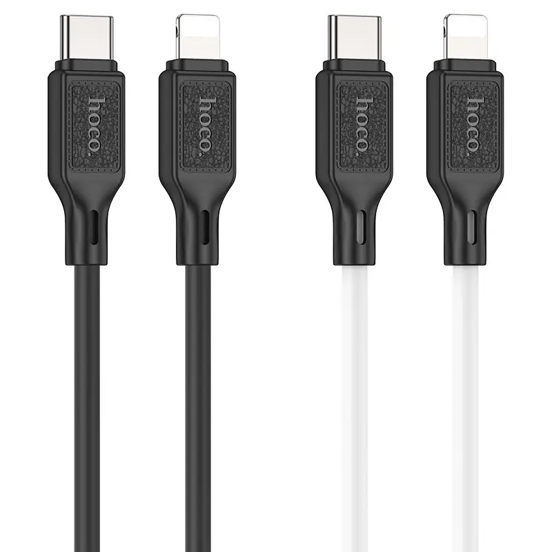 Кабель Power Delivery HOCO X90 Type-C to Lightning PD20W 3A 1m чорний), зображення 6