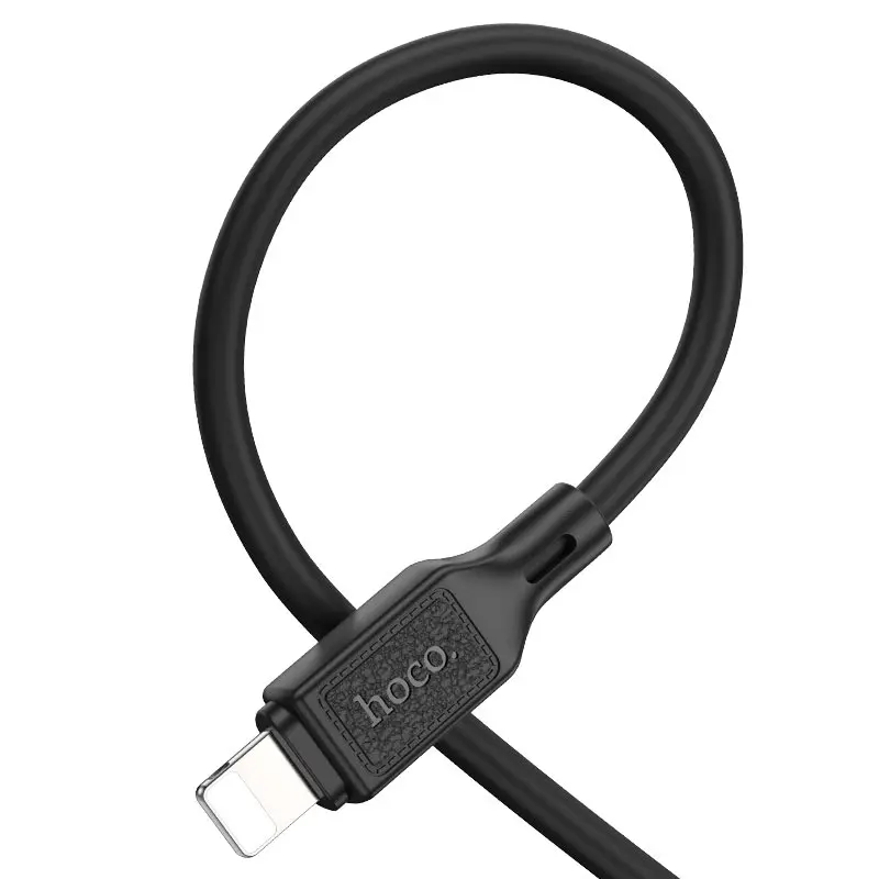 Кабель Power Delivery HOCO X90 Type-C to Lightning PD20W 3A 1m чорний), зображення 8