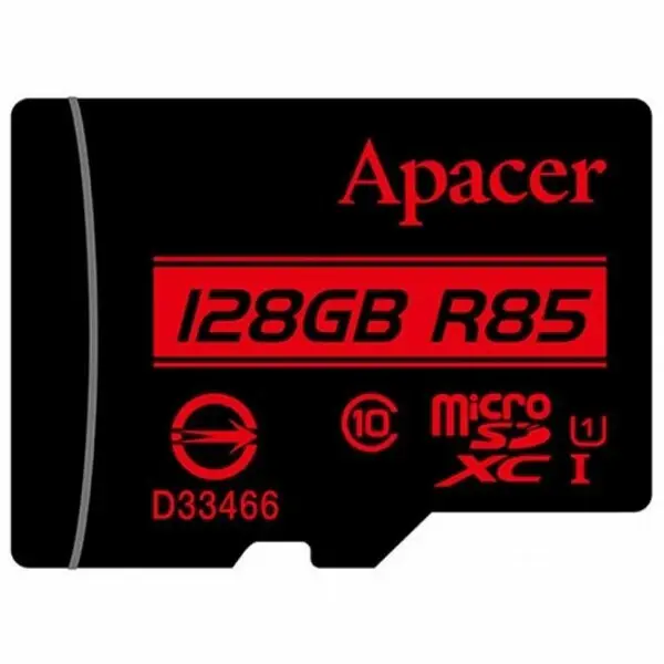 карта пам'ятi APACER Micro SD 128GB UHS-I R85MB/s з адаптером), зображення 4