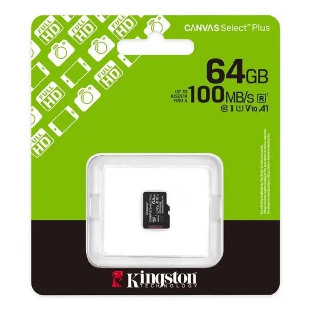 карта пам'яті KINGSTON microSD 64 GB 100R Class 10 без адаптера), зображення 6