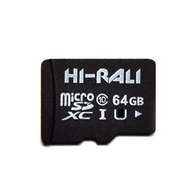 карта пам'яті microSDHC HI-RALI 64GB Сlass 10 (з адаптером)), зображення 3 карта пам'яті microSDHC HI-RALI 64GB Сlass 10 (з адаптером)), зображення 3