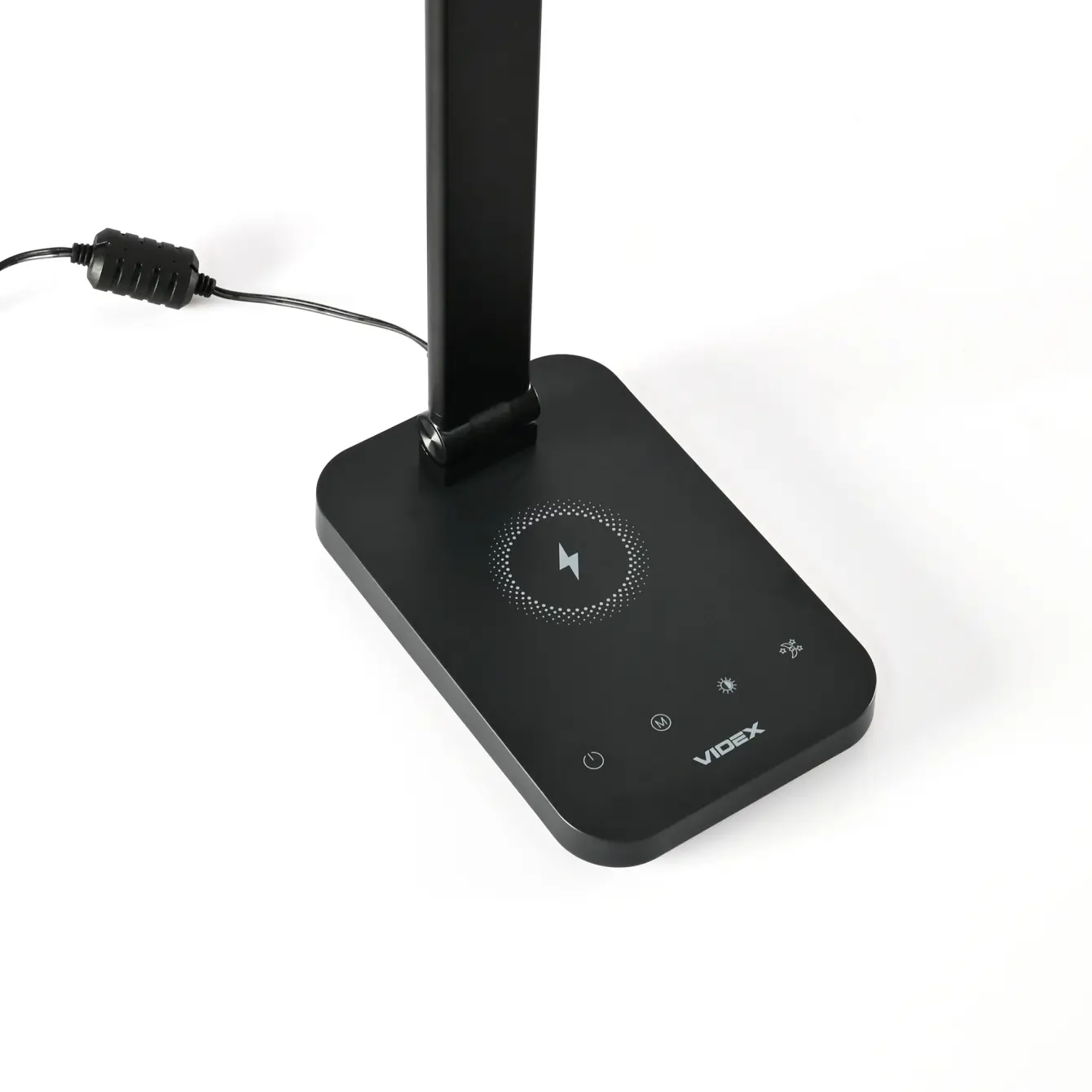 LED лампа настiльна з акумулятором з бездротовою зарядкою VIDEX VL-TF17B 18W 1800-6500K), зображення 6