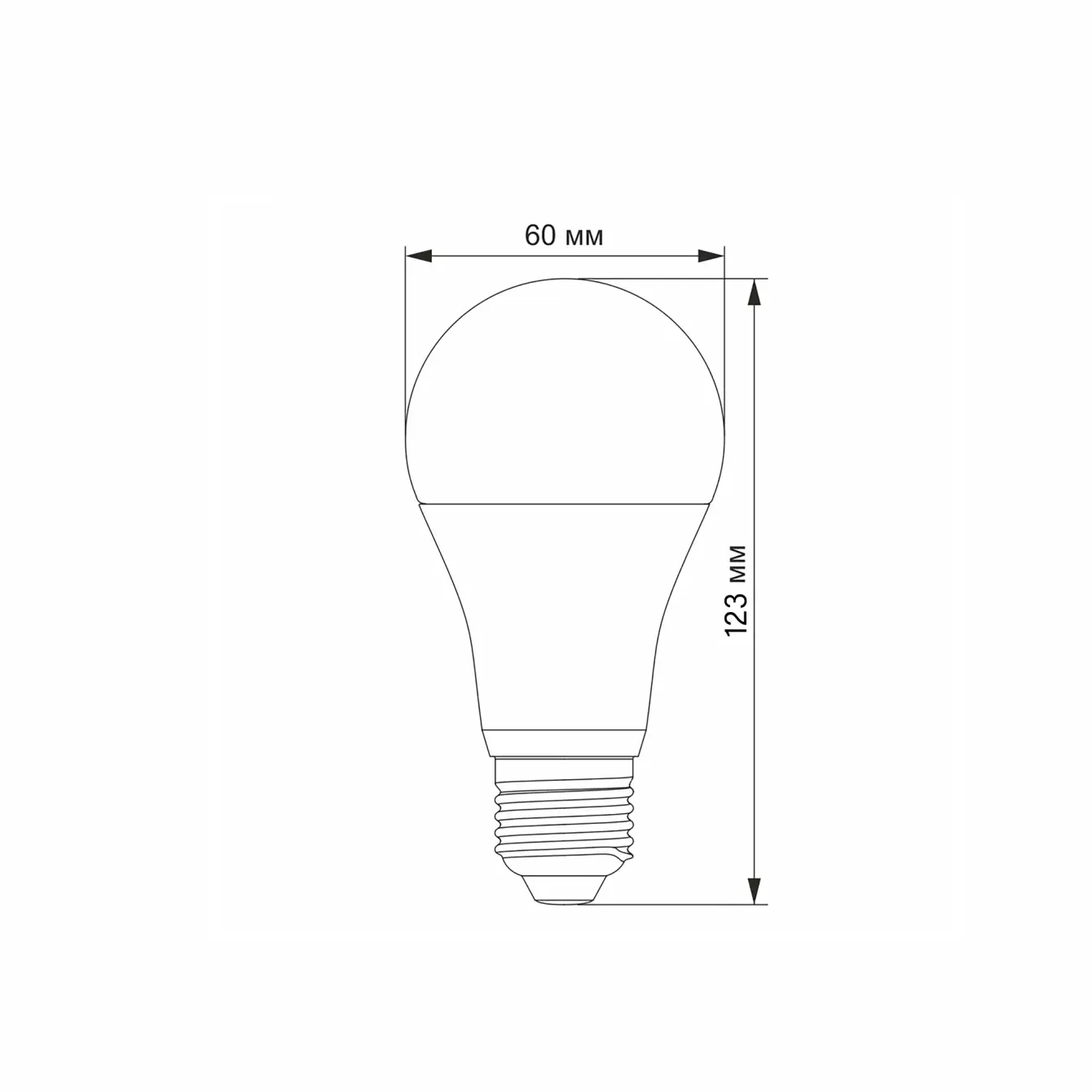LED лампа VIDEX A65e 15W E27 4100K (VL-A65e-15274)), зображення 2 LED лампа VIDEX A65e 15W E27 4100K (VL-A65e-15274)), зображення 2