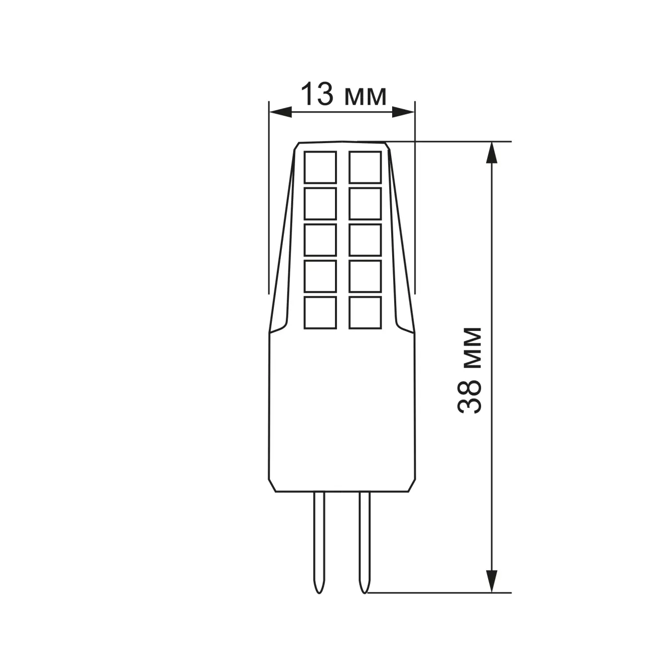 LED лампа VIDEX G4e 2W G4 4100K 12V), зображення 2 LED лампа VIDEX G4e 2W G4 4100K 12V), зображення 2