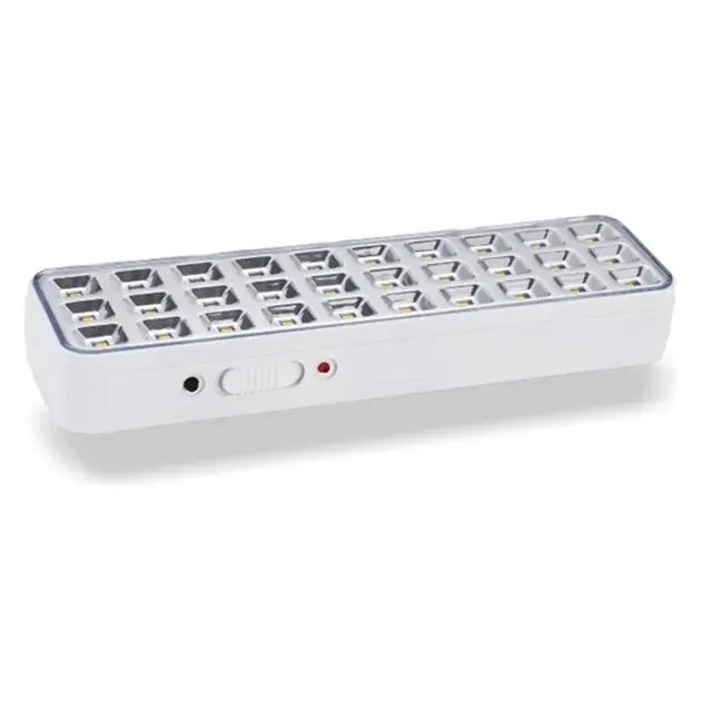 Ліхтар кемпінг лампа БАЗУКА HS-5205 (30 SMD) аварійне освітлення +220Вольт,18650  3реж), зображення 2