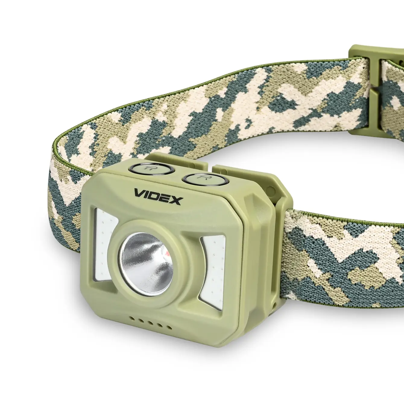 Ліхтар налобний VIDEX VLF-H085R-TAC 120Lm RED від батарейки.com.ua