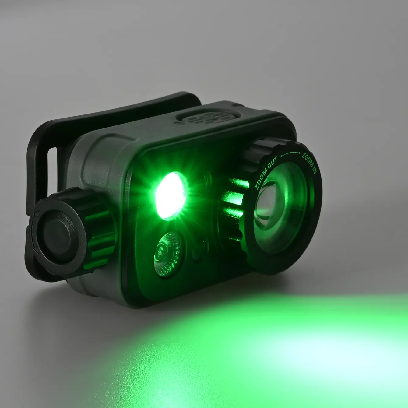 Ліхтар налобний VIDEX VLF-H046Z 500Lm 60м, Li-pol 3.7V 1200mAh вбуд, IP65, червоне, біле, зелене світло), зображення 3